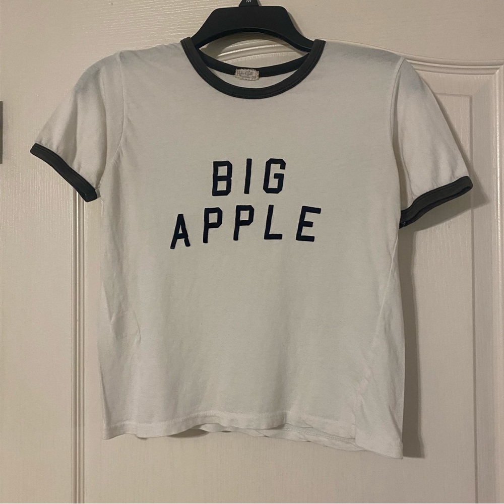 JOHN GALT BIG APPLE NYC RINGER BABY TEE